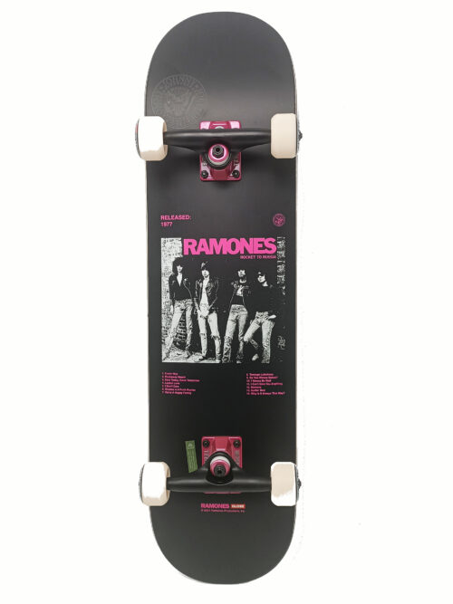 Skate Completo Globe G2 Ramones rocket 8